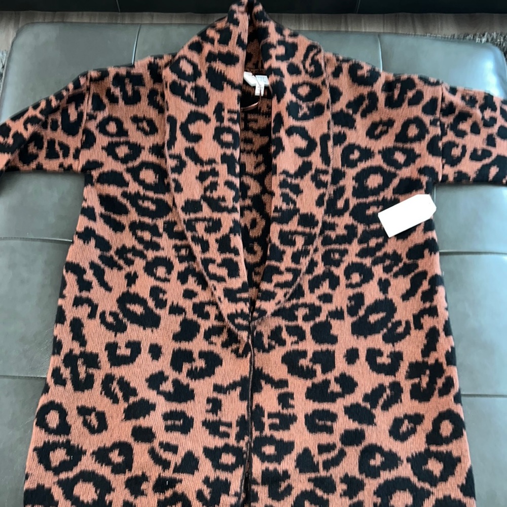 Leopard Cardigan